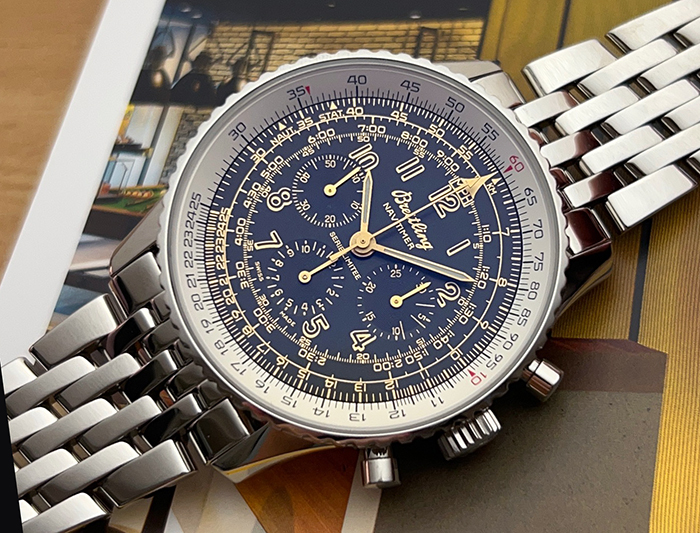 Breitling Old Navitimer Mechanique Wristwatch Ref. A11022.1